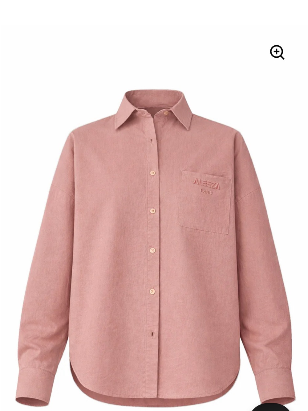 Alezzy Paris Women's Dusty Rose Button-Down Shirt, matching pants and skirt…
